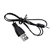 TOMTOP USB Cable LiPo Charger Spare Parts for WLTOYS V911 4CH 2.4GHz RC Helicopter
