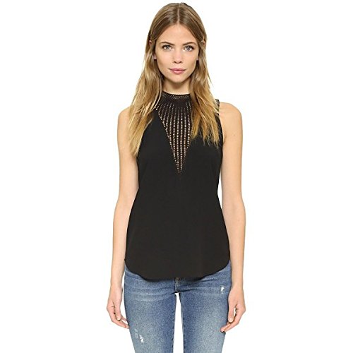 エーエルシー A.L.C. レディース カットソー Alec Top Black [並行輸入品]