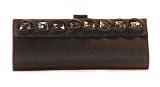 Kate Landry Black Satin Evening Bag