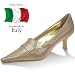 Evita Shoes Damen Pumps geschlossen 38100X916123, Damen Pumps, beige