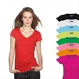 Sols - Ladies V-Neck-T-Shirt Moon