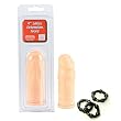 California Exotics / Swedish Erotica Latex Extension Ivory 4" Sleeves Adult Sex Toy Kit