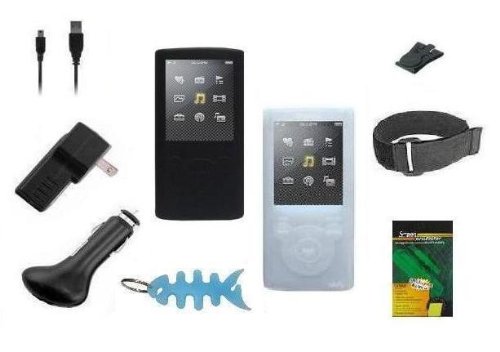 9 Items Accessory Combo Kit for Sony Walkman 