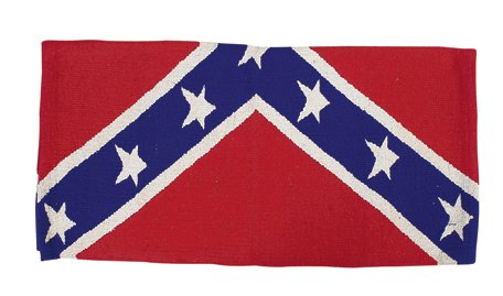 Saddle King Rebel Flag Saddle Blanket