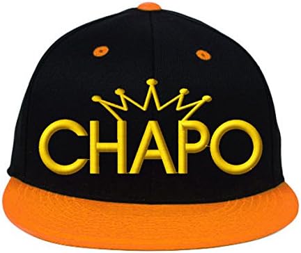 CHAPO Snapback-Black-Orange Brim