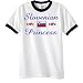 Slovenian Princess Flag Ringer T-Shirt