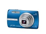Electronics : Olympus µ[MJU:] 740 - Digital camera - 7.1 Mpix - optical zoom: 5 x - supported memory: xD-Picture Card, xD Type H, xD Type M - twilight blue