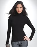 41fDsJxtC4L. SL160  Lurex Long Sleeve Turtleneck Top   BLACK (S)