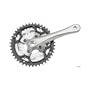 Sugino Impel 150 x 170mm Silver Arms 28-38-48 7-8-Speed Crankset