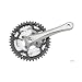 Sugino Impel 150 x 170mm Silver Arms 28-38-48 7-8-Speed Crankset