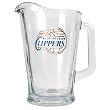 Los Angeles Clippers NBA 60oz Glass Pitcher - Primary Logo