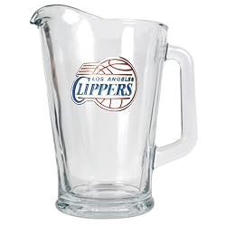 Los Angeles Clippers NBA 60oz Glass Pitcher - Primary Logo
