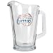Los Angeles Clippers NBA 60oz Glass Pitcher - Primary Logo by Great American Products