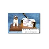 Australian Shepherd (Red Tri) Desk Set