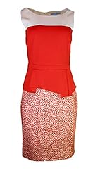 Crepe/Polyester/Rayon/Spandex Peplum Pleated Round Neck Tiger Print Sleeveless  Dress