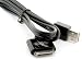 i-nique Premium USB Charge & Sync Cable (With caps) - 1.5M - Microsoft Zune 30GB / 80GB / 2GB / 4GB / 8GB 1st & 2nd gen