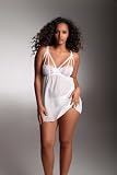 Hips and Curves Plus Size Strappy Lace Cup Chemise