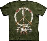 The Mountain Peace Pipes Adult Short Sleeve T-shirt