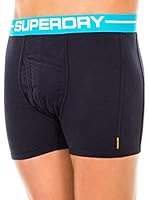 Superdry Pack x 2 Bóxers (Azul Marino / Gris)