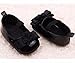 Voberry® Toddler Baby Girl's Princess Walking Mary Jane Crib Shoes Ballet Flats (12~18 Month, Black)