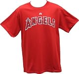 Mens Los Angeles Angels of Anaheim #48 Torii Hunter Name & Number Tshirt