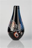 Murano Italian Design - L184 Faces in the Night Hand-blown Glass Vase