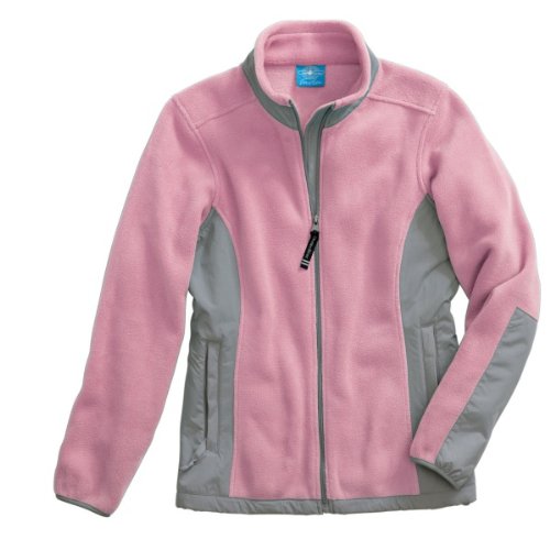 Womens EvoluxTM Fleece Jacket Pink/Grey