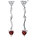 Brilliant Love 2.00 Carats Garnet Heart Shape title=