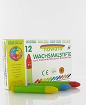Wax crayons 12 colours