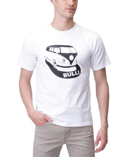 Touchlines Unisex/Herren T-Shirt VW Bulli, white, L, B1682 Preisvergleich