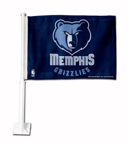 Rico Memphis Grizzlies Car Flag