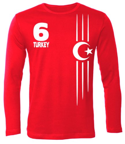 FUSSBALL EM 2016 – TÜRKEI FANSHIRT 3216(HL-R) Gr. S