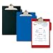 Rapesco Clipboard PVC-finish Heavy-duty Foolscap Blue Ref CD1000L2