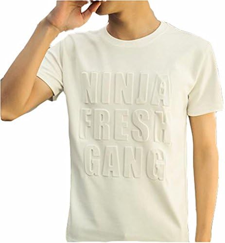 Heromanoc Men's Plus-Size Short Sleeve Tshirt 5XL White