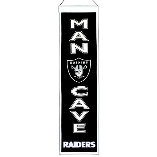 NFL Oakland Raiders Man Cave Banner