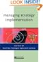 Managing Strategy Implementation