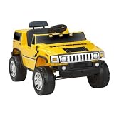 National Products 6V Yellow Hummer H2 Battery Operated Ride-on