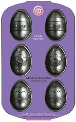 Wilton Nonstick Decorated Egg 6 Cavity Pan