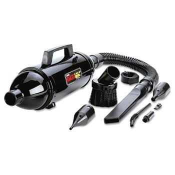 DataVac MDV1BA - Steel Vacuum/Blower w/Accessories, 3 lbs, Black
