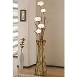 Buy Mulberry Rice Paper Ball Handmade Flower Pot Design Art Shade White Round Globe... by Antique Alive