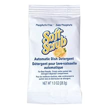 Dial 1102960 Soft Scrub Automatic Dish Detergent, 1oz Pouch (Pack of 200)