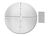 Produkt-Bild: reer 8305.0 - Pflanzentopfgitter Maxi, wei&szlig;