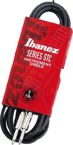Ibanez STC10L Instrumentenkabel - Serie STC Winkelklinke - Klinke, schwarz Preisvergleich