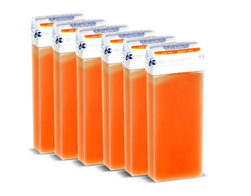 Beauty ImageNatural Warm Wax Roll On - Pack of 6