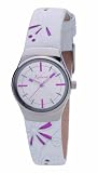 Kahuna KLS-0089L Ladies white cut-out strap watch