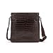 Micro Unisex-Adult Nile Belly Skin Shoulder Bag Brown
