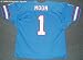 Warren Moon Autographed Blue Custom Jersey