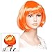 Leeloo Wig Cosplay The 5th Fifth Element Party Prop Xcoser