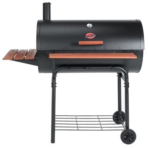 Char-Griller 2137 Outlaw 1038 Square Inch Charcoal Grill Smoker
