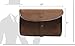 GBS Doppler Kit - Leather Travel Toiletry Roll Up Bag For Men Accessory Organizer With Hanging Clip - Perfect For All Your Travel Essentials,Creams, Balms, Toothbrush - Makes a Great Gift